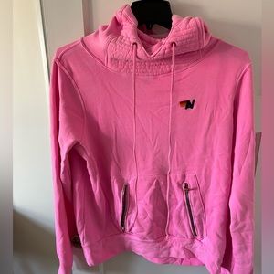 Aviator Nation Ninja Hoodie Pullover. Pink. Size Large.
